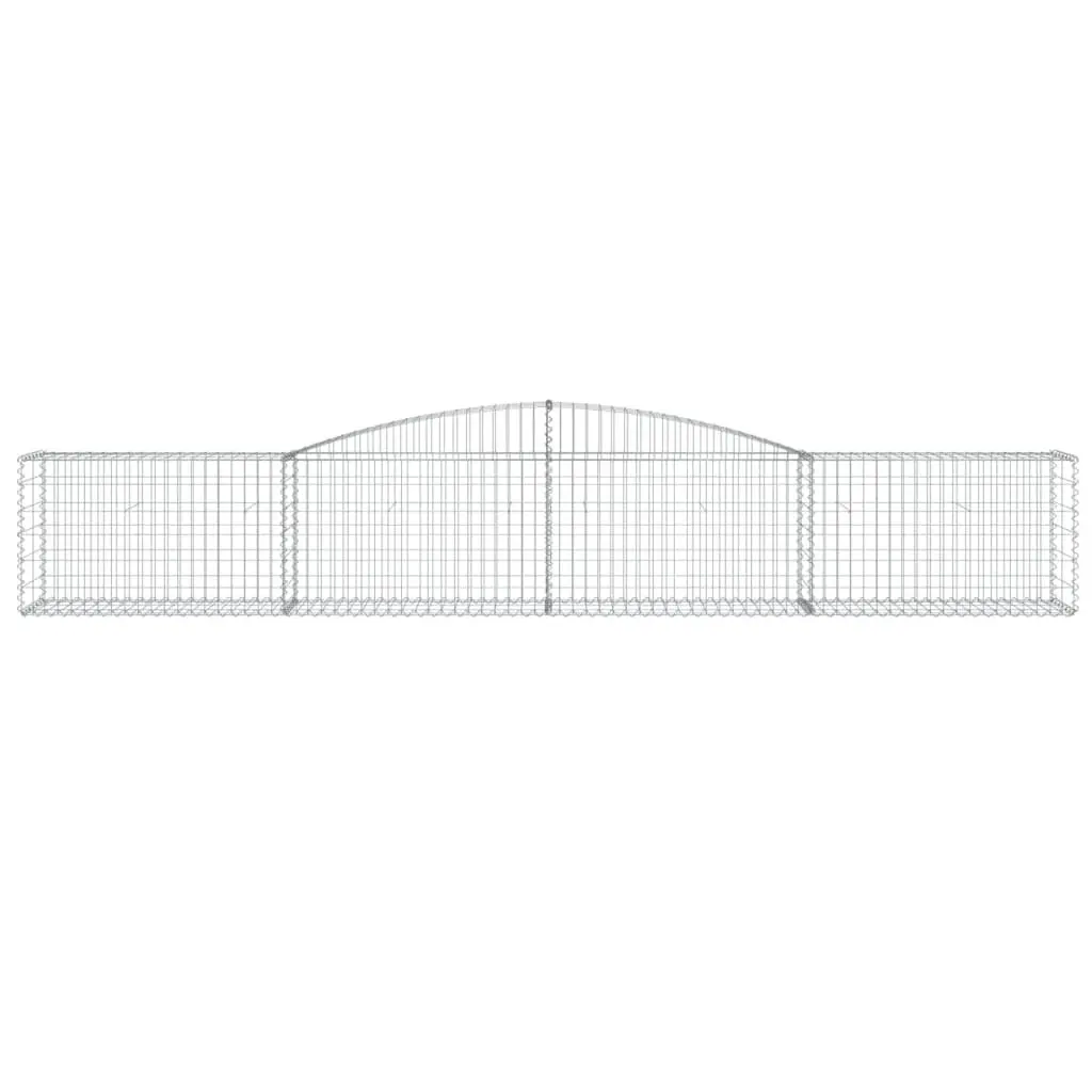 Arched Gabion Basket Garden Barrier Retaining Wall Outdoor Decoration