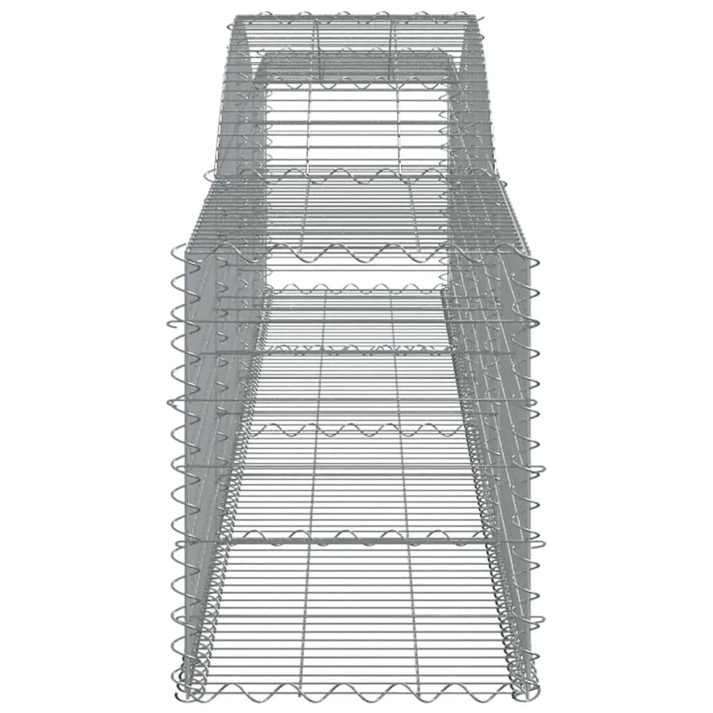 Arched Gabion Basket Garden Barrier Retaining Wall Outdoor Decoration