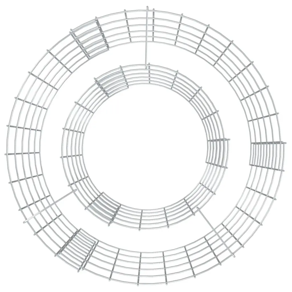 50cm Gabion Fire Pit for Backyard Gatherings