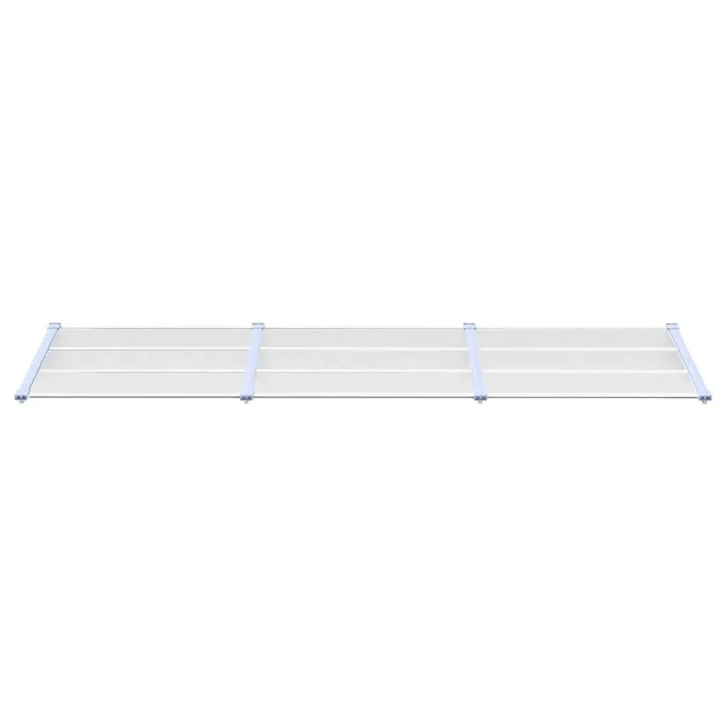 Door Canopy Polycarbonate Transparent 297.5x90 cm Weather Shield