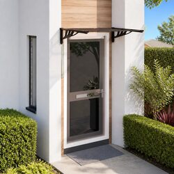 Your New Black Door Canopy 122x90 cm Awaits