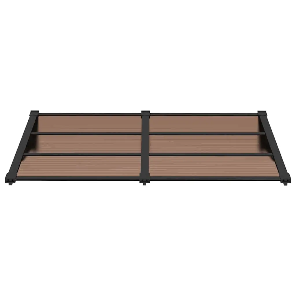 Door Canopy Polycarbonate Weather Resistant 152.5x90cm