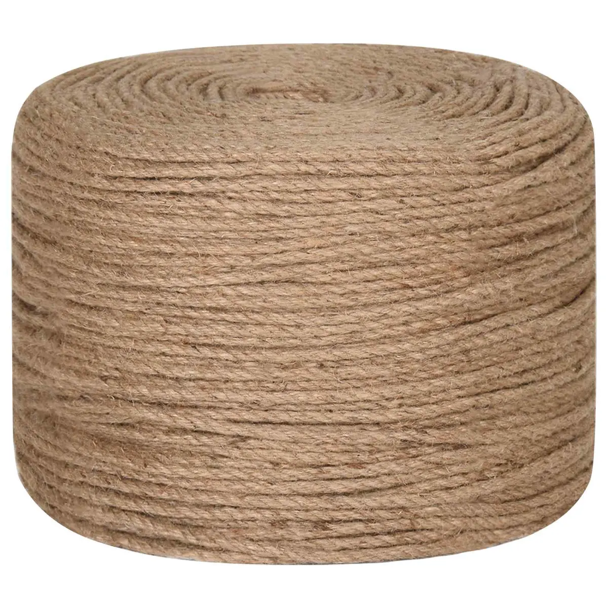 Jute Rope Natural Braided 100m Long 4mm Thick
