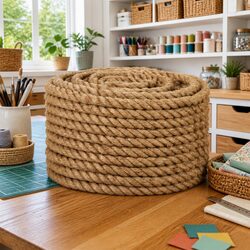 Friendly 25m Natural Jute Rope for Your Crafting Needs