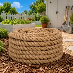 Friendly Jute Rope: 10m Length, 40mm Thickness for You