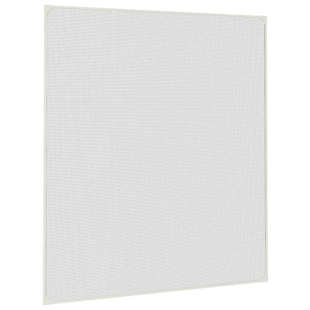 Magnetic Insect Screen for Windows White 120x140 cm Fly Mesh Protection