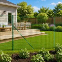 Your Ideal Green Wire Mesh Fence Panel 1.6x25m