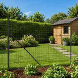 Enhance Your Outdoor Area with This Wire Mesh Fence Panel