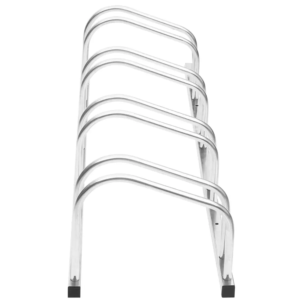 Bike Rack Steel Stand for 4 Bikes Outdoor Garden Garage Storage