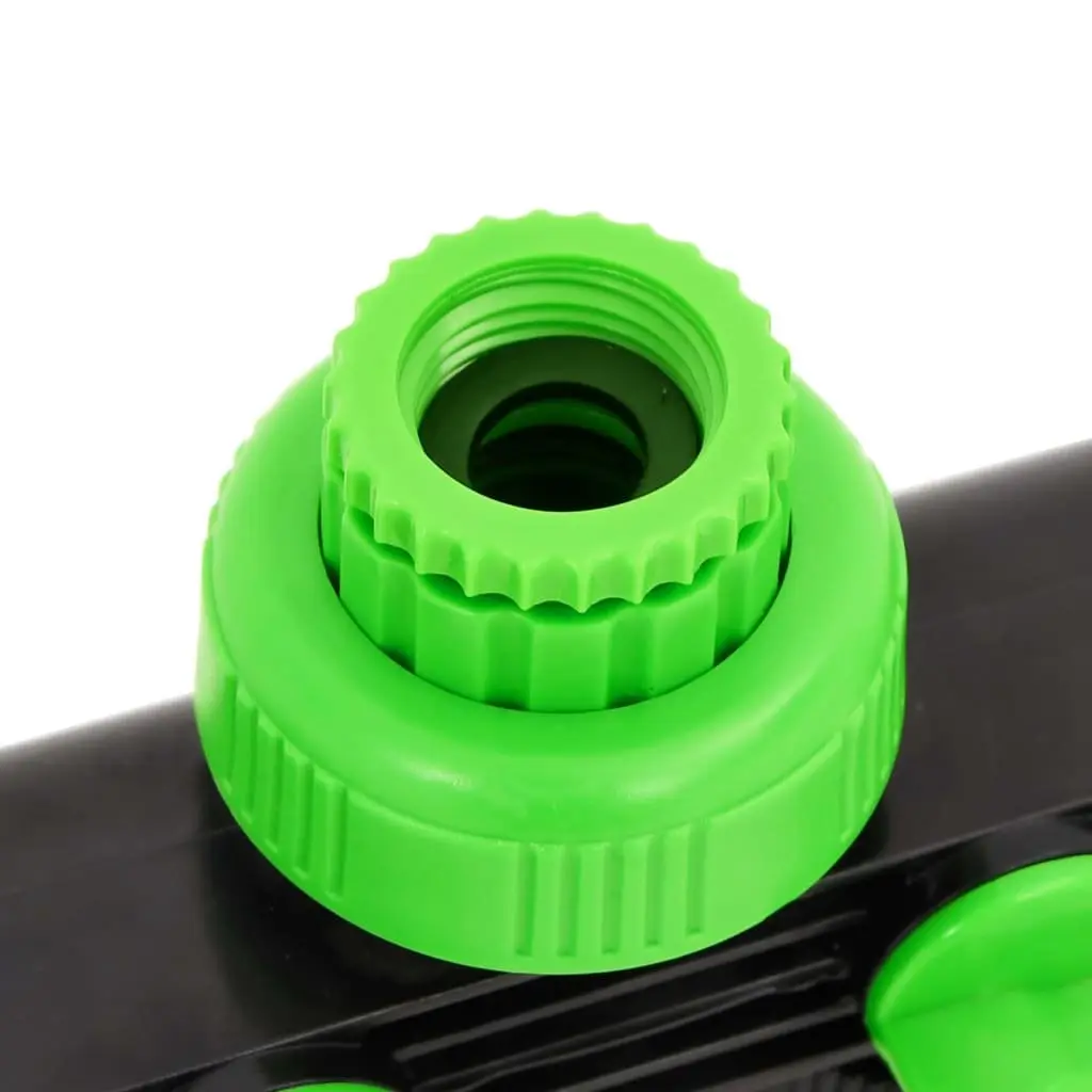 4-Way Tap Adaptor Garden Hose Splitter Water Irrigation Connector Green