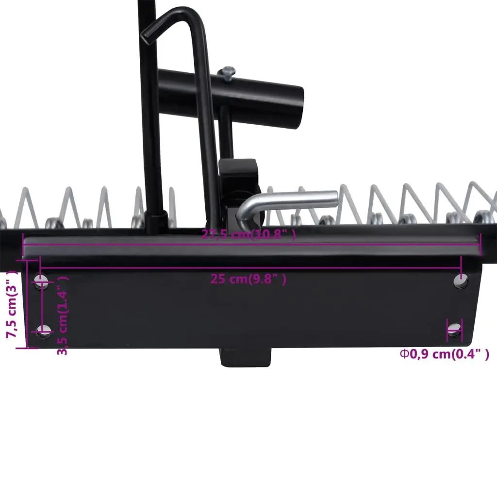 Scarifier Attachment for Ride-on Mowers 109cm Wide Lawn Aerator