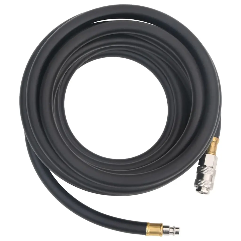 Hybrid Air Hose 5m Flexible Durable 3/8" BSPT Quick Coupler