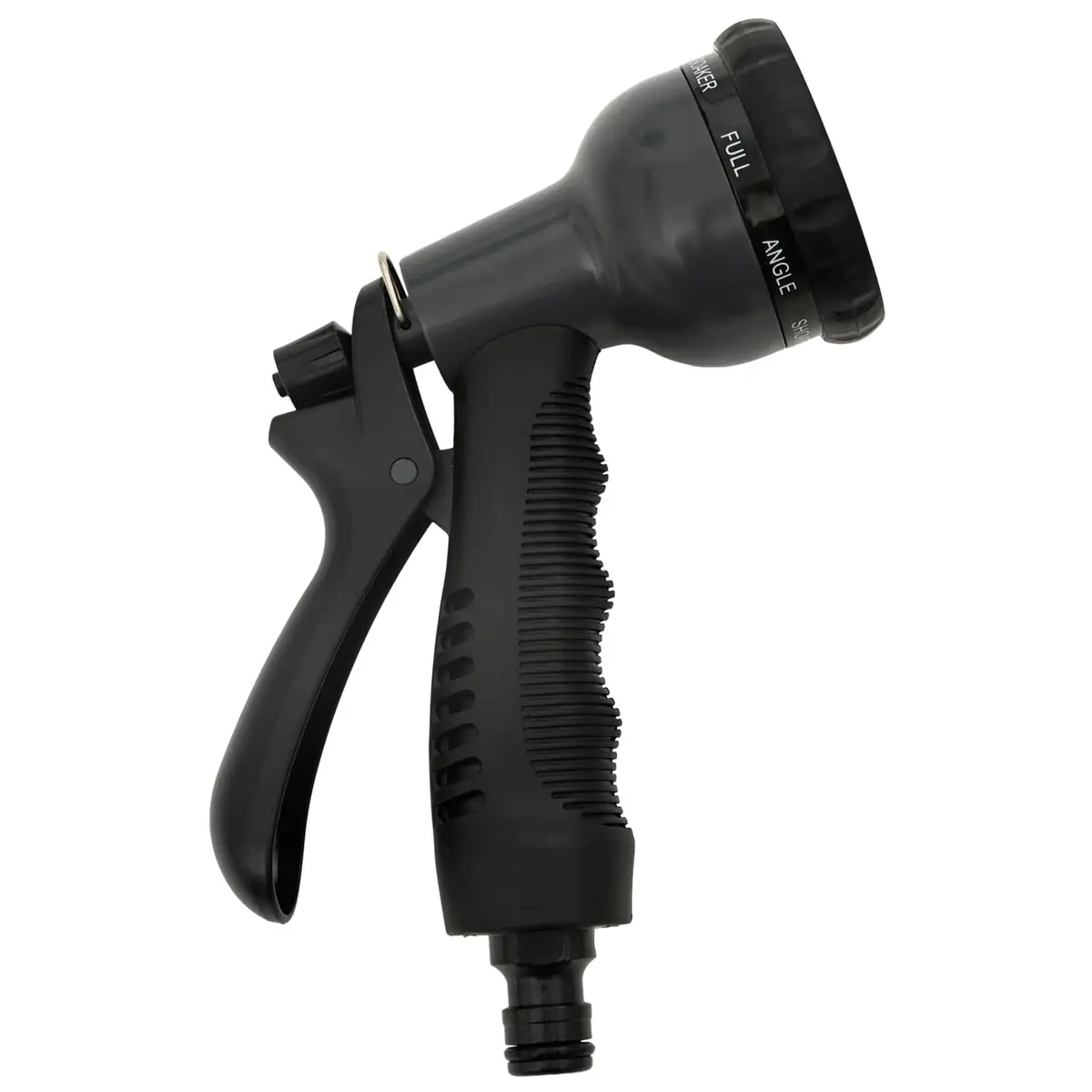 Garden Hose Stainless Steel 15m with 8-Function Spray Nozzle