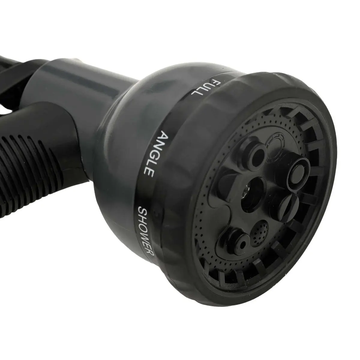 Garden Hose Stainless Steel 15m with 8-Function Spray Nozzle