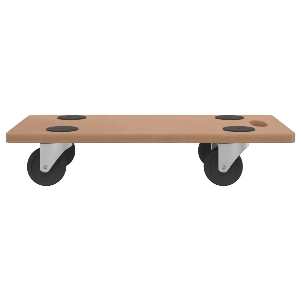 Dolly Trolleys 6 Pack Rectangular Moving Platform Anti-Slip Castors