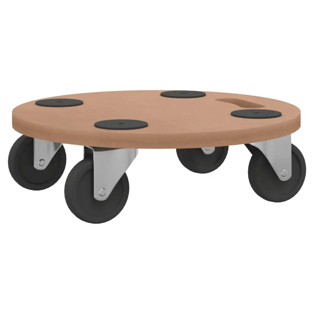 Dolly Trolleys Round Moving Platform Set Anti-slip 6 Piece