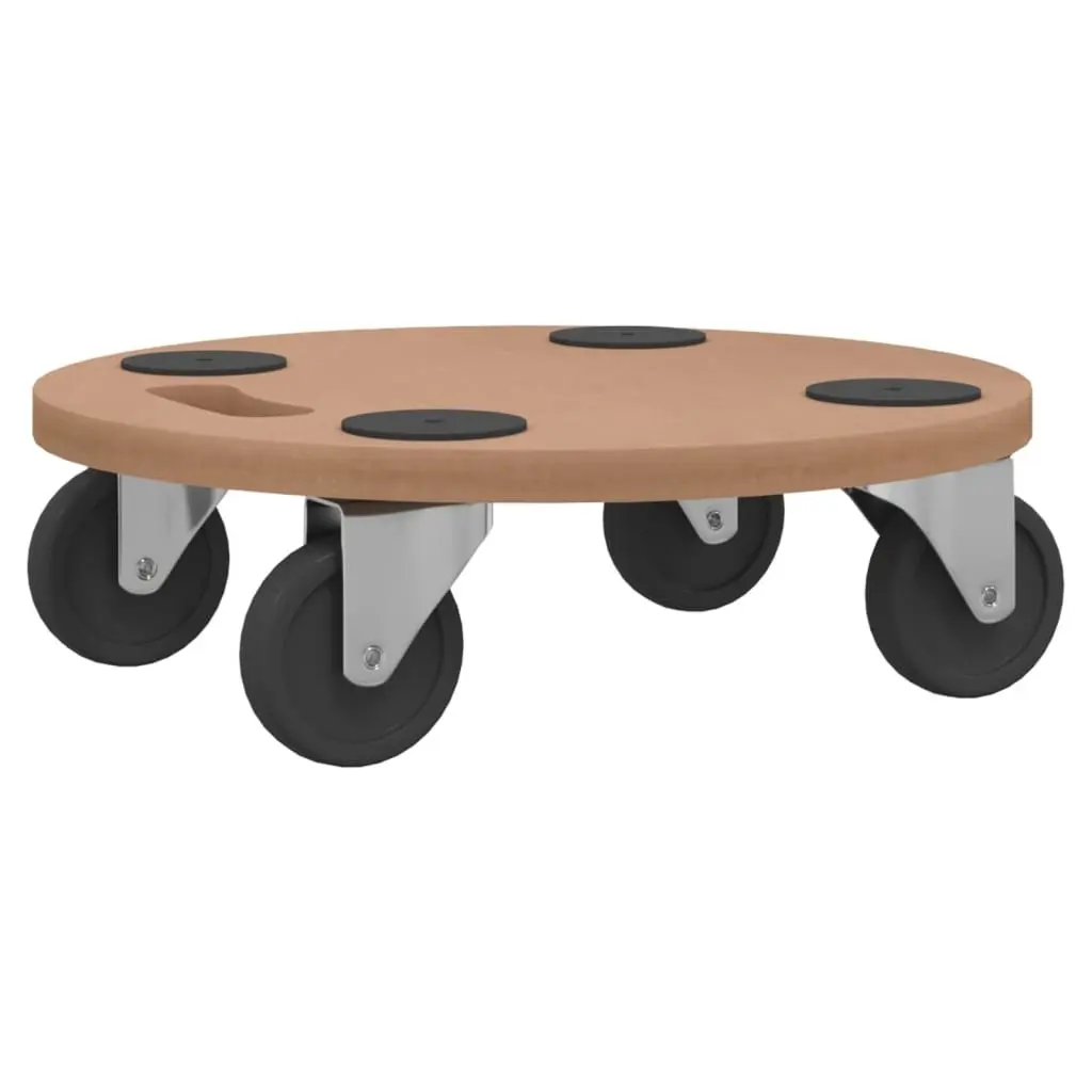 Dolly Trolleys Round Moving Platform Set Anti-slip 6 Piece