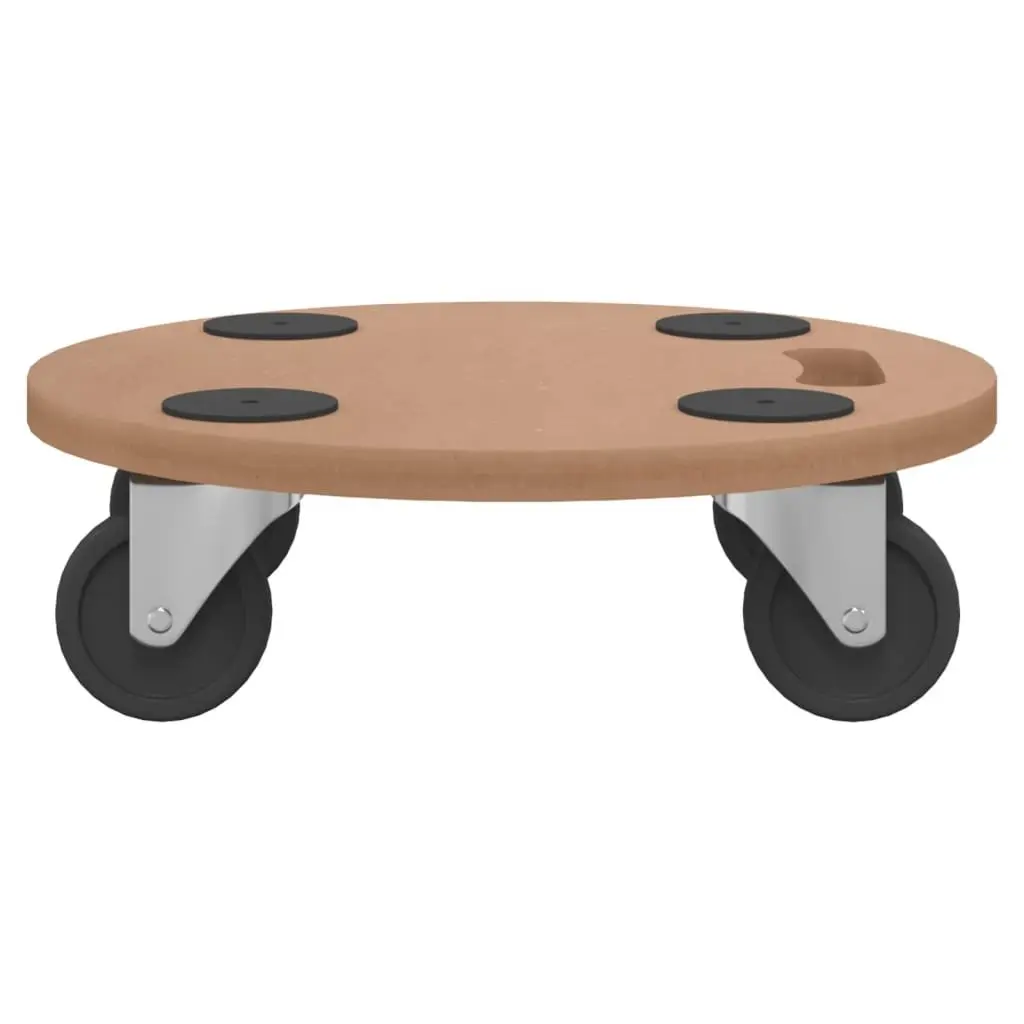 Dolly Trolleys Round Moving Platform Set Anti-slip 6 Piece