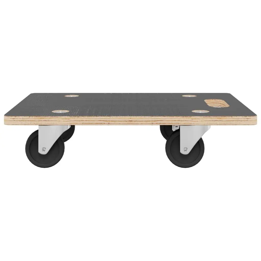 Transport Trolley Rectangular 60x40x11.5 cm Anti-slip Surface 250 kg Capacity