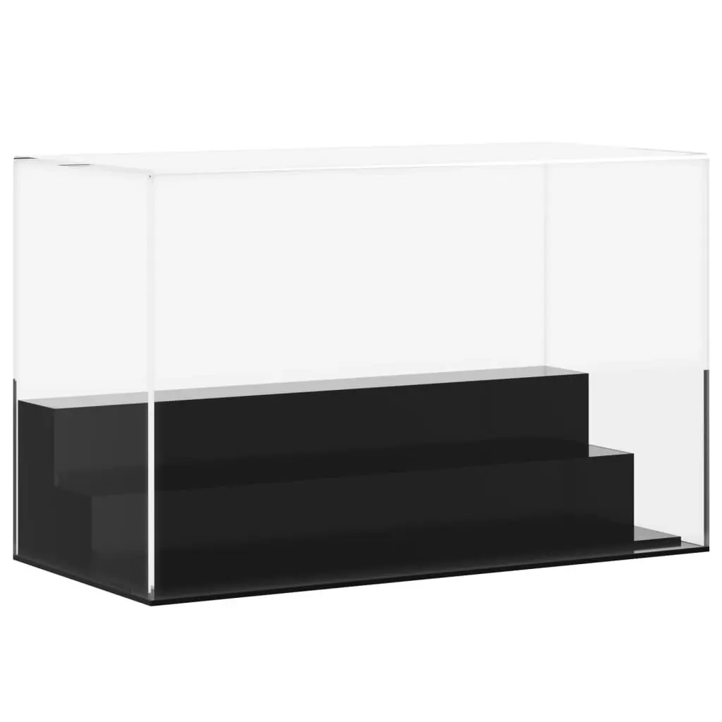 Acrylic Display Box Transparent Dustproof 25x12x16 cm Collectibles Showcase Case