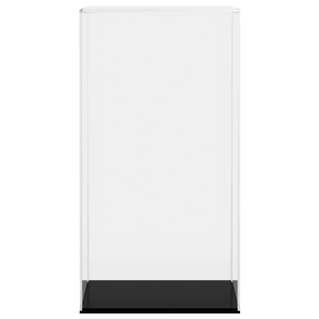 Acrylic Display Box Dustproof Clear 20x20x38 cm