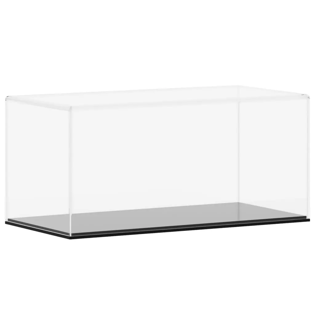 Acrylic Display Box Transparent Dustproof 30x15x14cm Collectibles Toys Models
