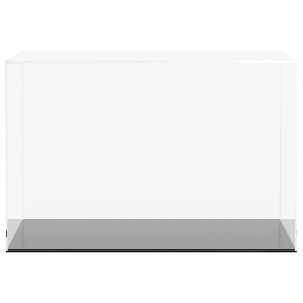 Acrylic Display Box Transparent 56x36x37cm Dustproof Collectibles Showcase Case