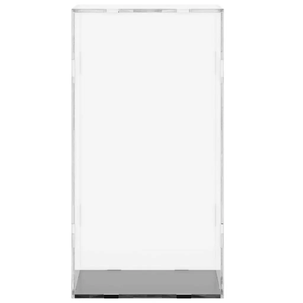 Transparent Dustproof Acrylic Showcase Display Box 20x20x38cm