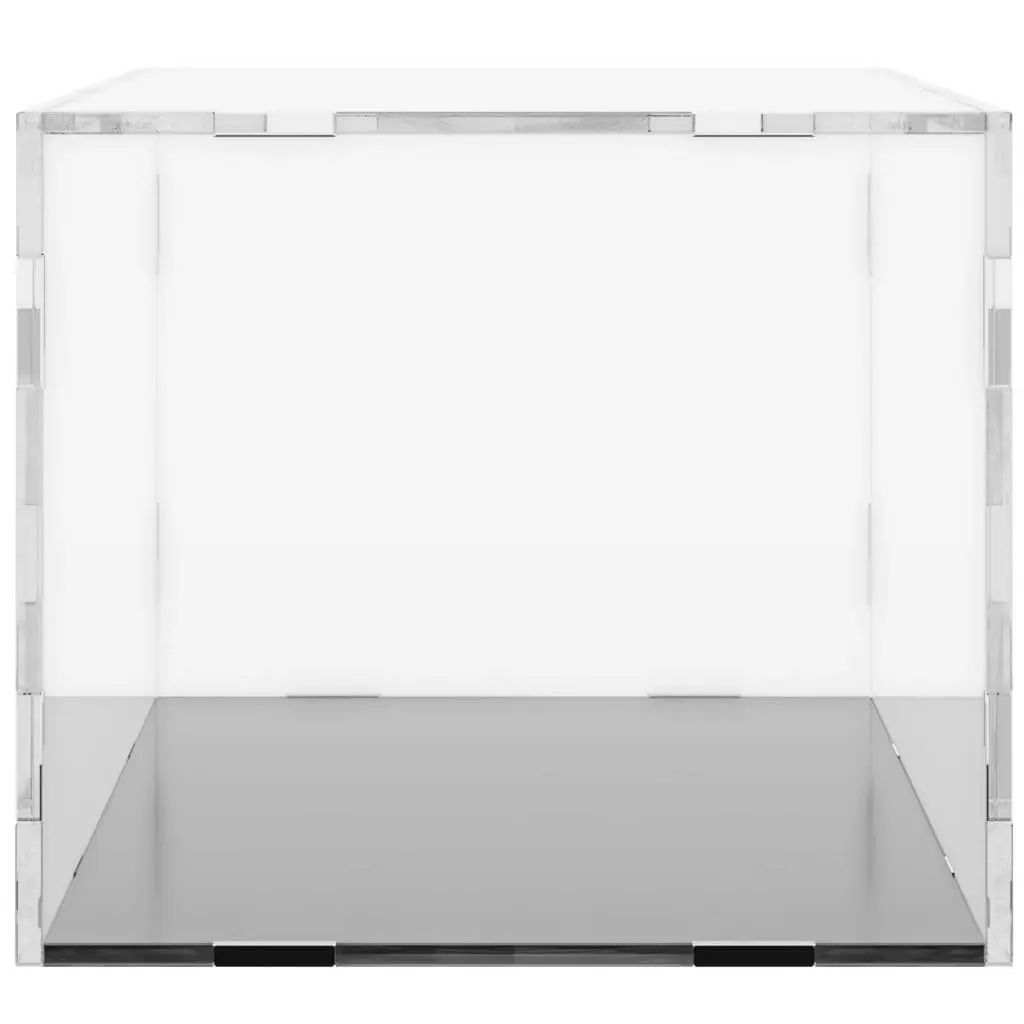 Acrylic Showcase Box Dustproof Structure 34x16x14cm Clear Protection Display