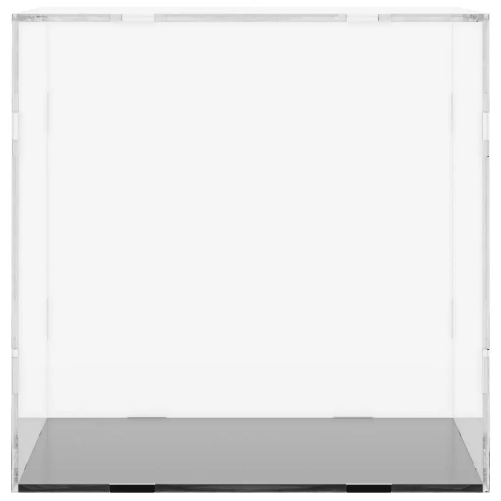 Acrylic Display Box Clear 30x30x30cm Transparent Dustproof Collectibles
