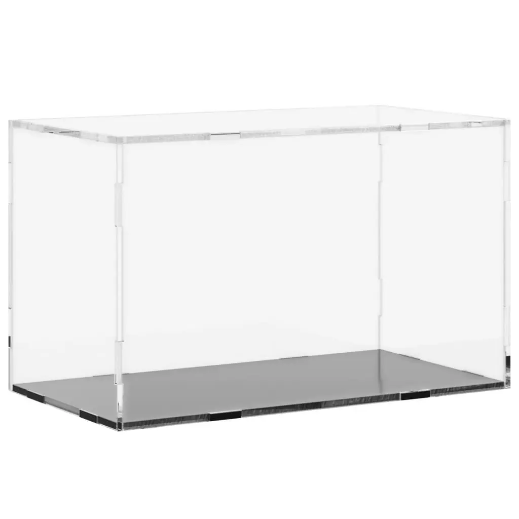 Acrylic Display Box Transparent Dustproof Case 31 x 17 x 19 cm