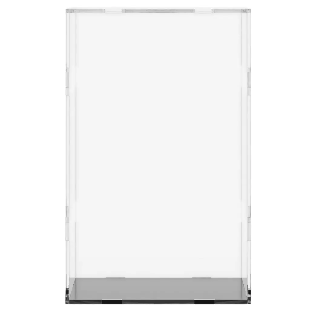 Acrylic Case Dustproof Display Box Transparent Protection Showcase 22x18x35cm