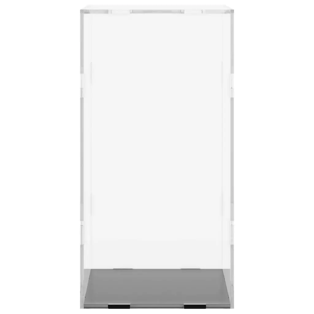 Acrylic Case Dustproof Display Box Transparent Protection Showcase 22x18x35cm