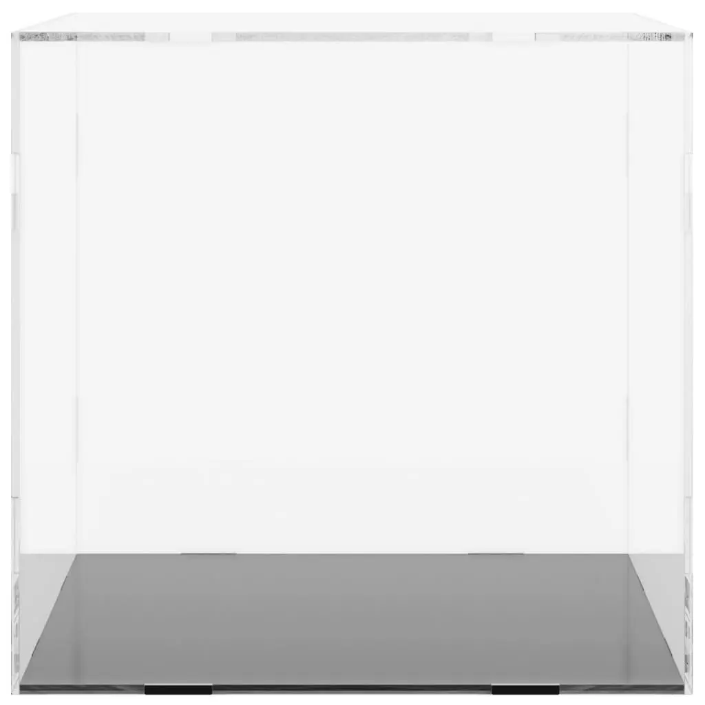 Acrylic Display Box Transparent Dustproof 40x36x35cm Collectibles Showcase Case