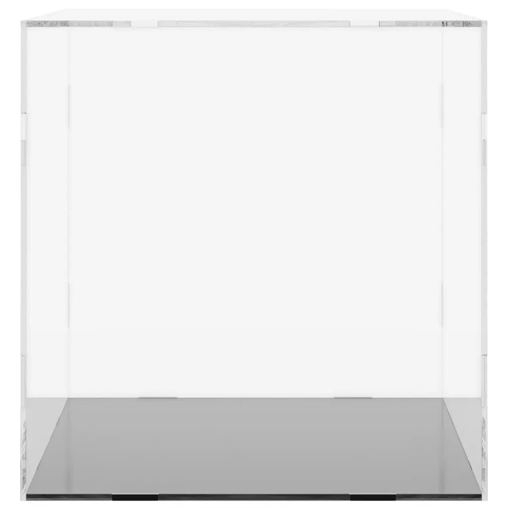Acrylic Display Box Transparent Dustproof 56x36x37cm Collectibles Showcase Case
