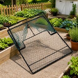 Bird Trap 50x40 cm Outdoor Garden Pest Control Reusable Humane Catching Net