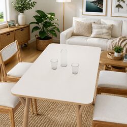 Easily Update Your Furniture with Self-Adhesive Matte White Film