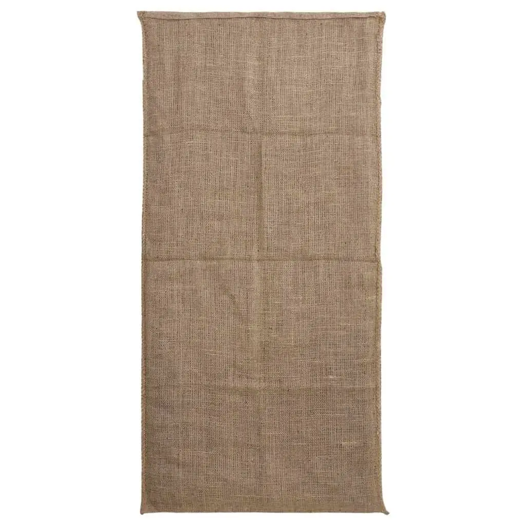 Jute Sacks Storage Bags Natural Burlap 65x135 cm 10 Piece
