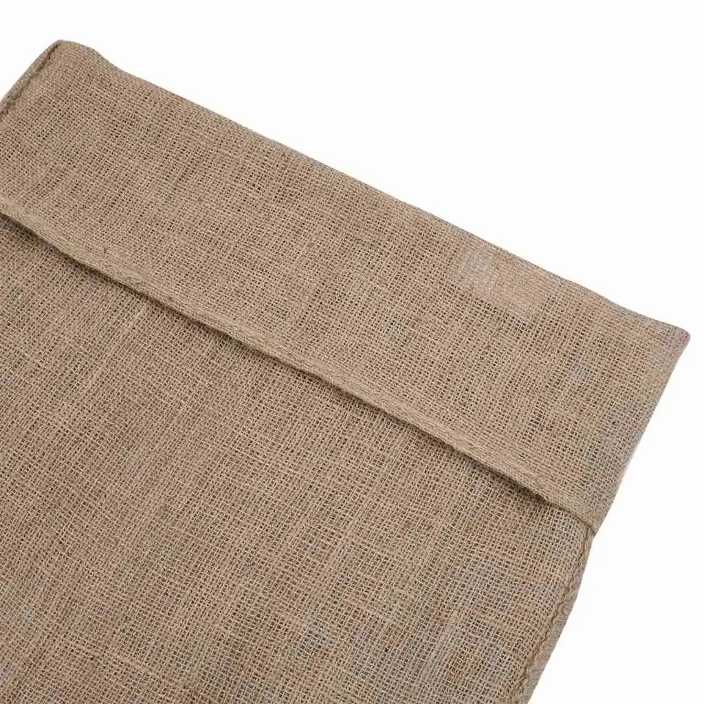 Jute Sacks Storage Bags Natural Burlap 65x135 cm 10 Piece