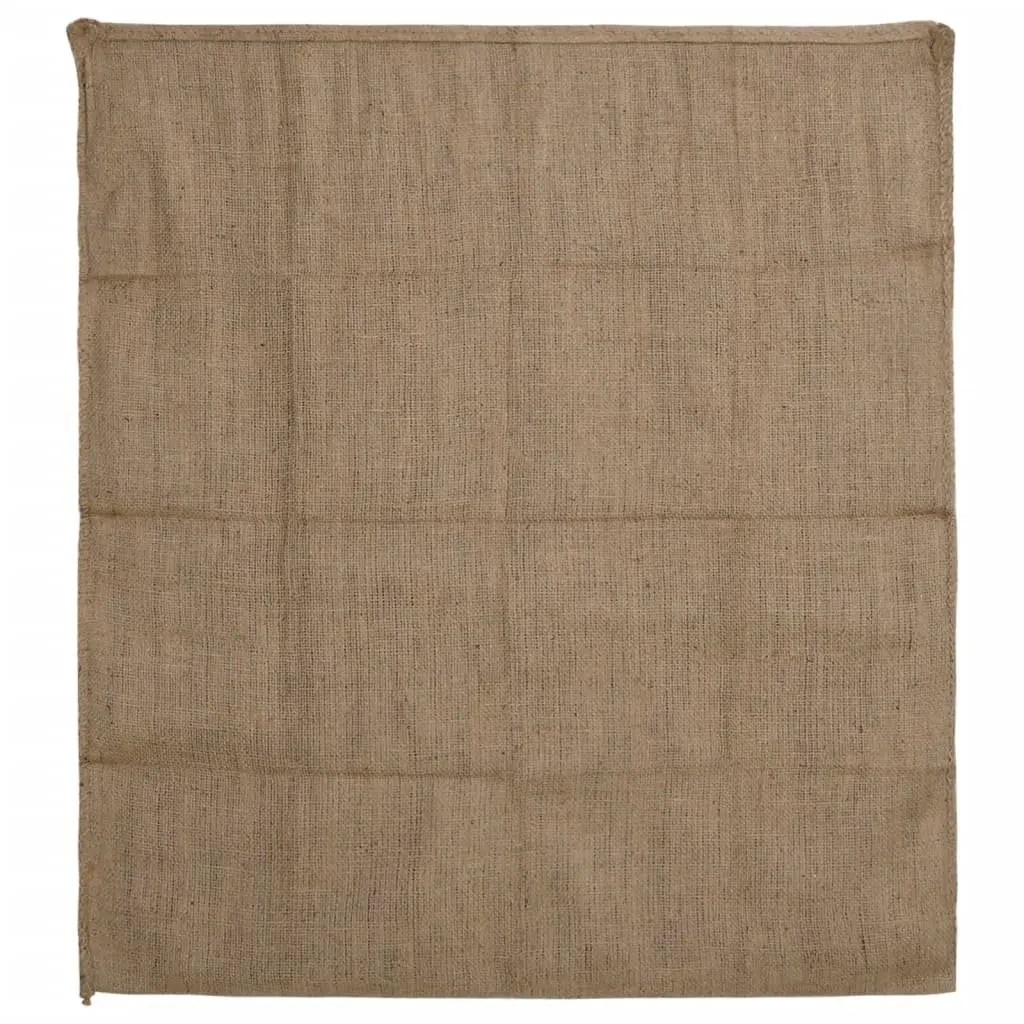 Jute Sacks 10 Pieces 100x110 cm Storage Bags Burlap Hessian Garden Multipurpose
