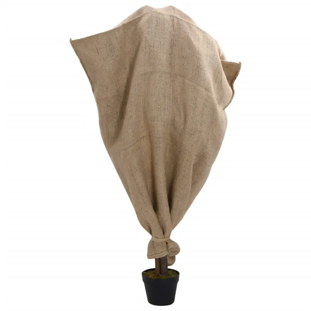 Jute Sacks 10 Pieces 100x110 cm Storage Bags Burlap Hessian Garden Multipurpose