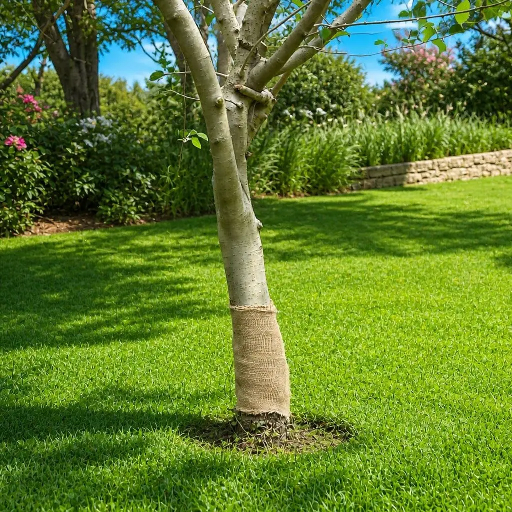 Jute Roll Natural Burlap Runner 0.25x25m