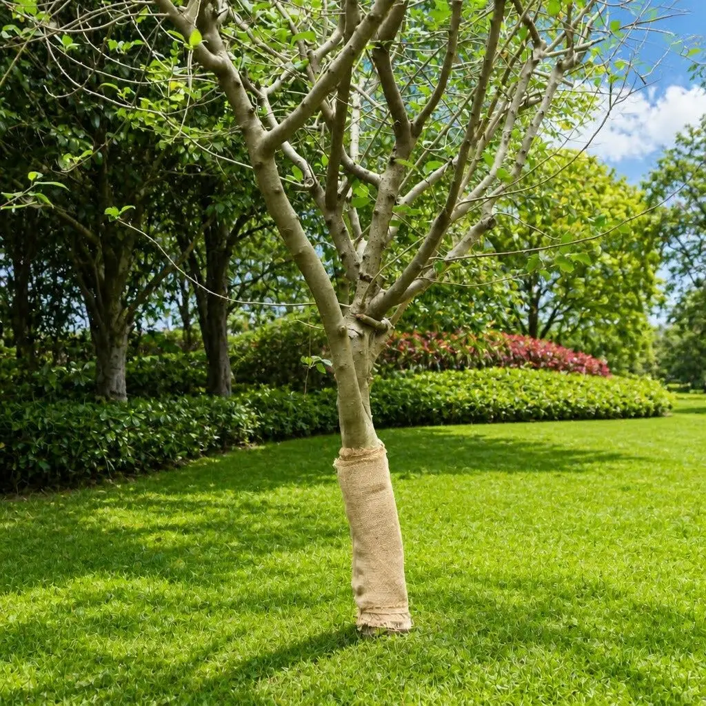 Jute Roll Natural Burlap Runner 0.5x5 m