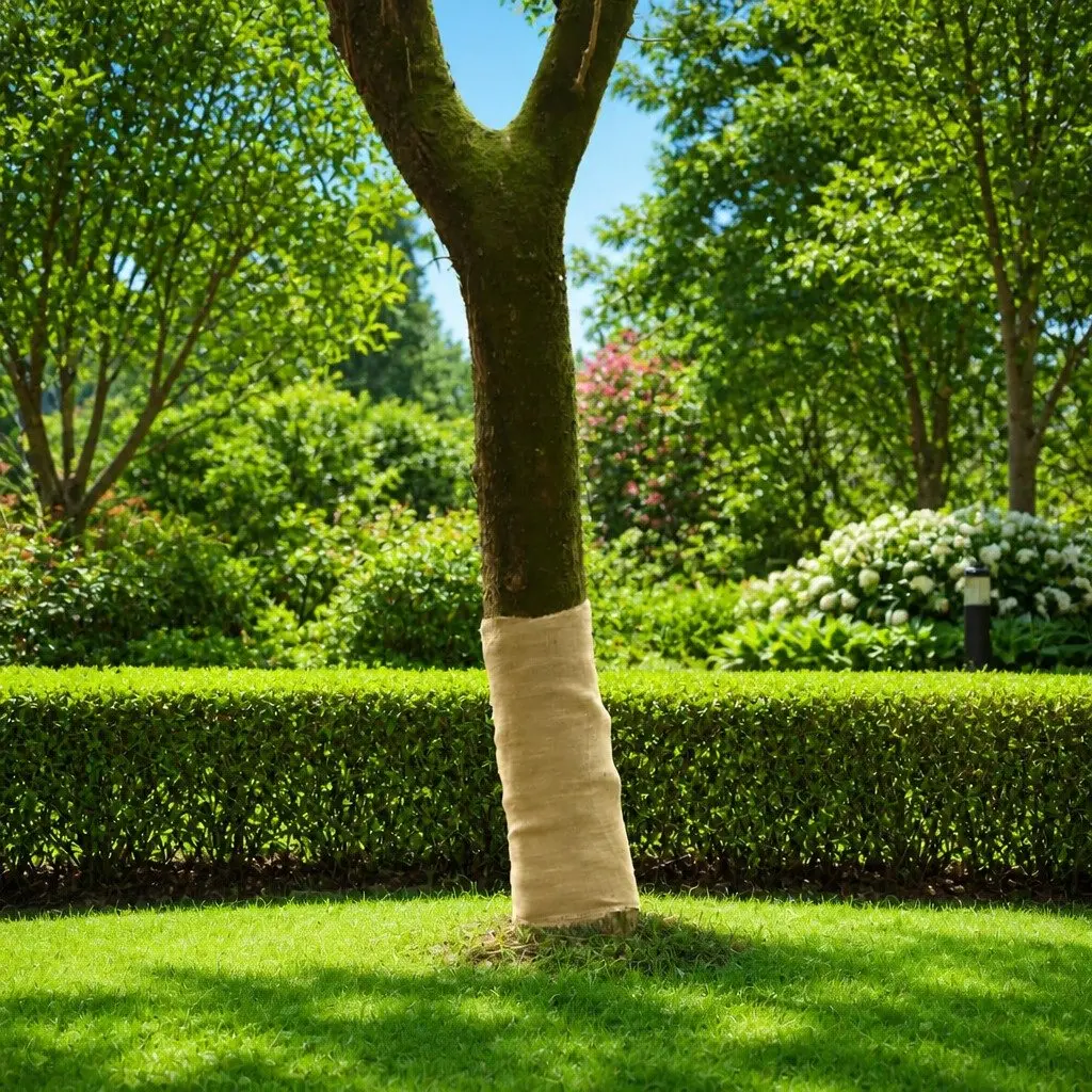 Jute Roll Natural Burlap Runner 1x15m