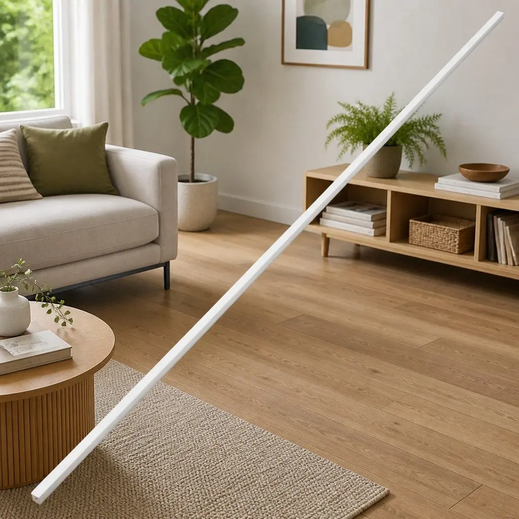 Cable Management Channel PVC 30x15mm White 10m Durable Concealment System