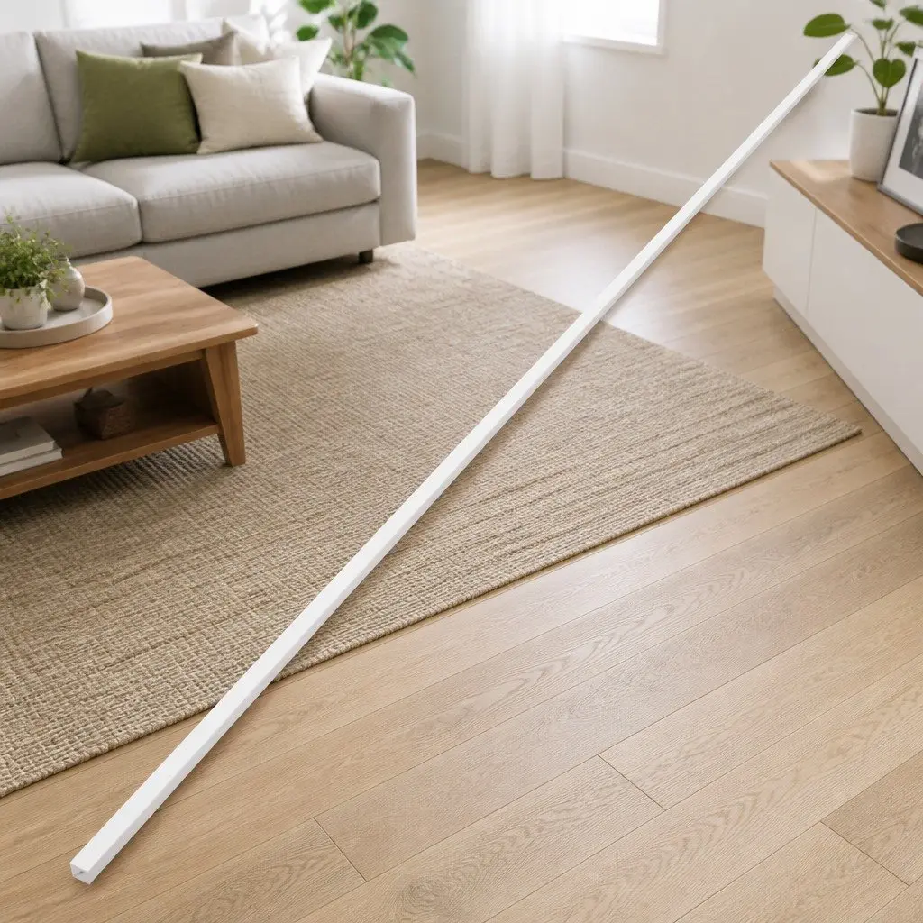 Cable Trunking PVC Channel Wire Management Cover 30x20 mm 30 m White