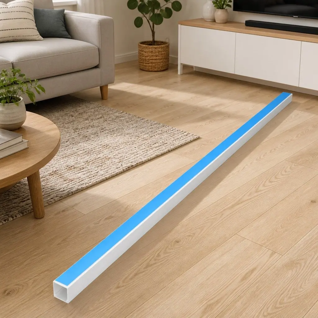 Cable Trunking Self-Adhesive PVC White 30x20mm 30m
