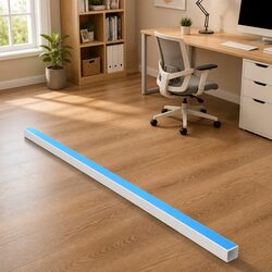 Cable Trunking Self-Adhesive 40x25mm 30m White PVC Cord Cover Management