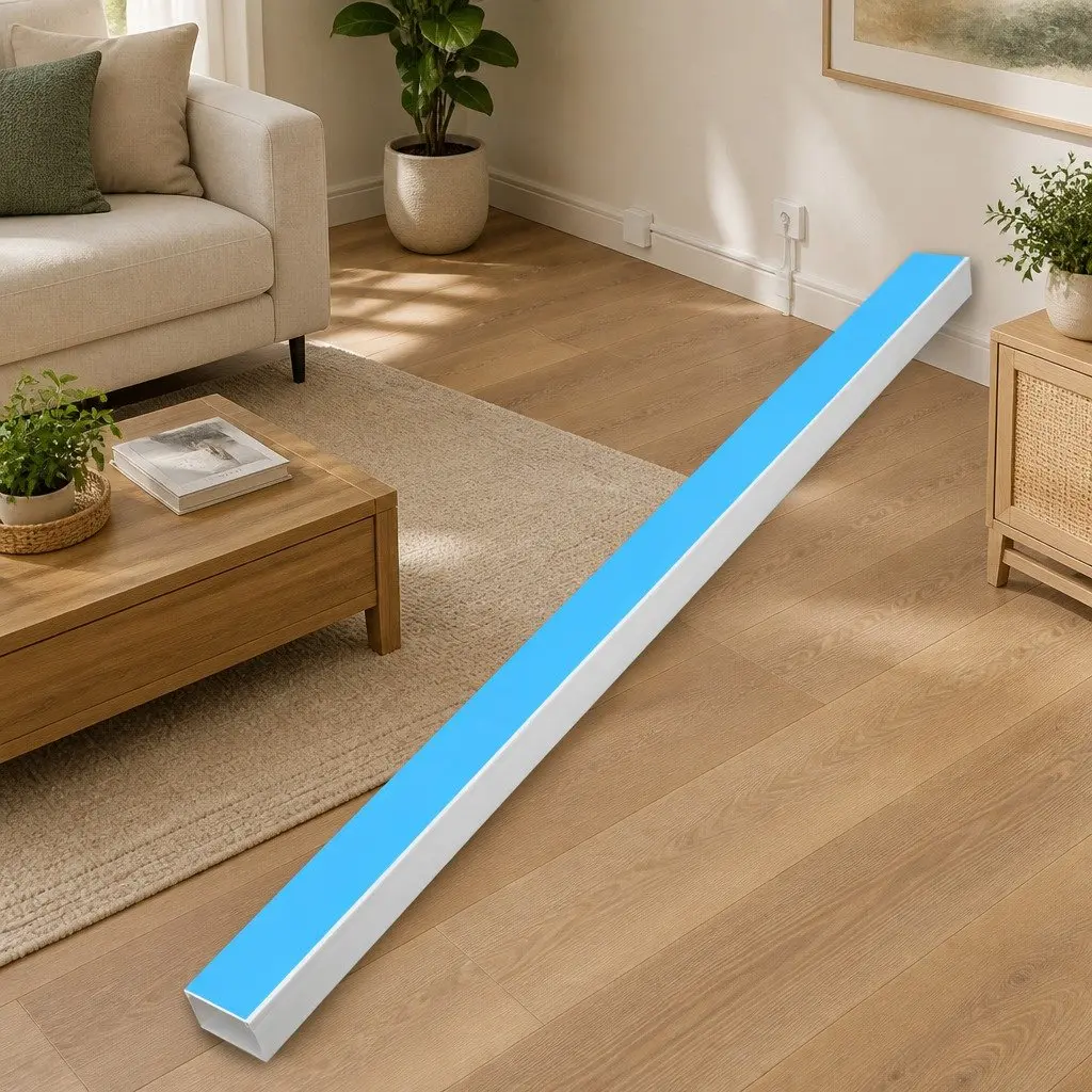 Cable Trunking Self-Adhesive 60x40mm White PVC 30m