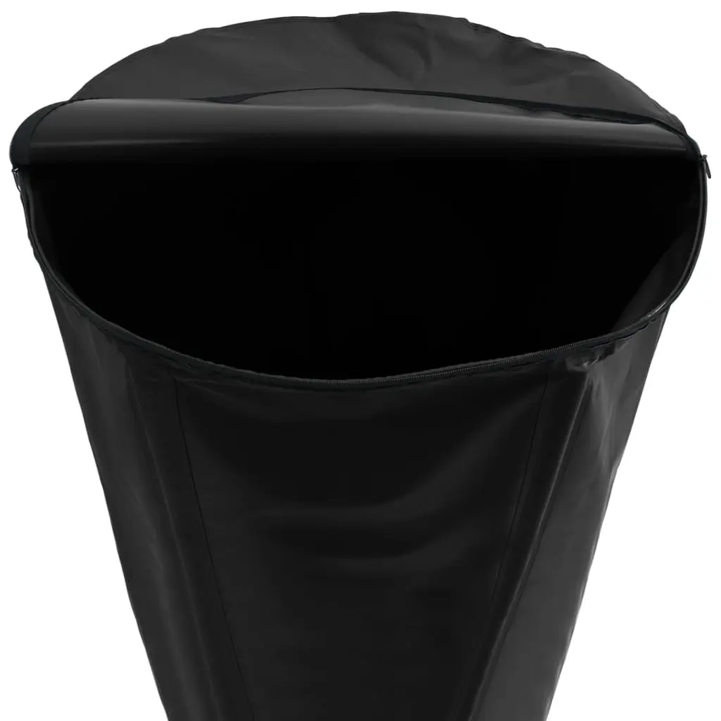 Water Tank 500L Foldable Collapsible Rainwater Storage Garden Tap Black